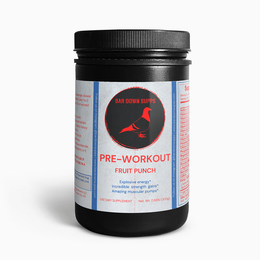 Pre-Workout Powder (Fruit Punch)