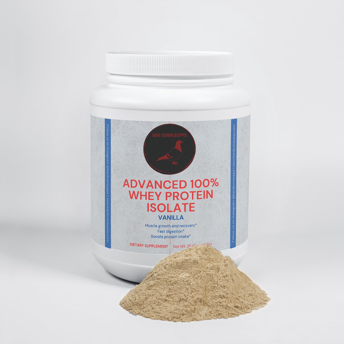 Advanced 100% Whey Protein Isolate (Vanilla)